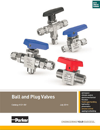 Parker Ball and Plug Valves 4121 Catalog