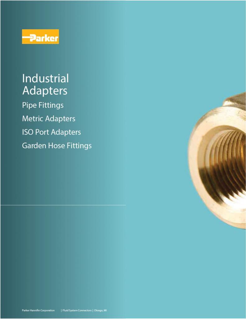 Parker Brass Industrial Adapter Fittings 3501E Catalog
