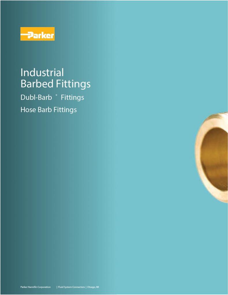 Parker Brass Industrial Barbed Fittings 3501E Catalog