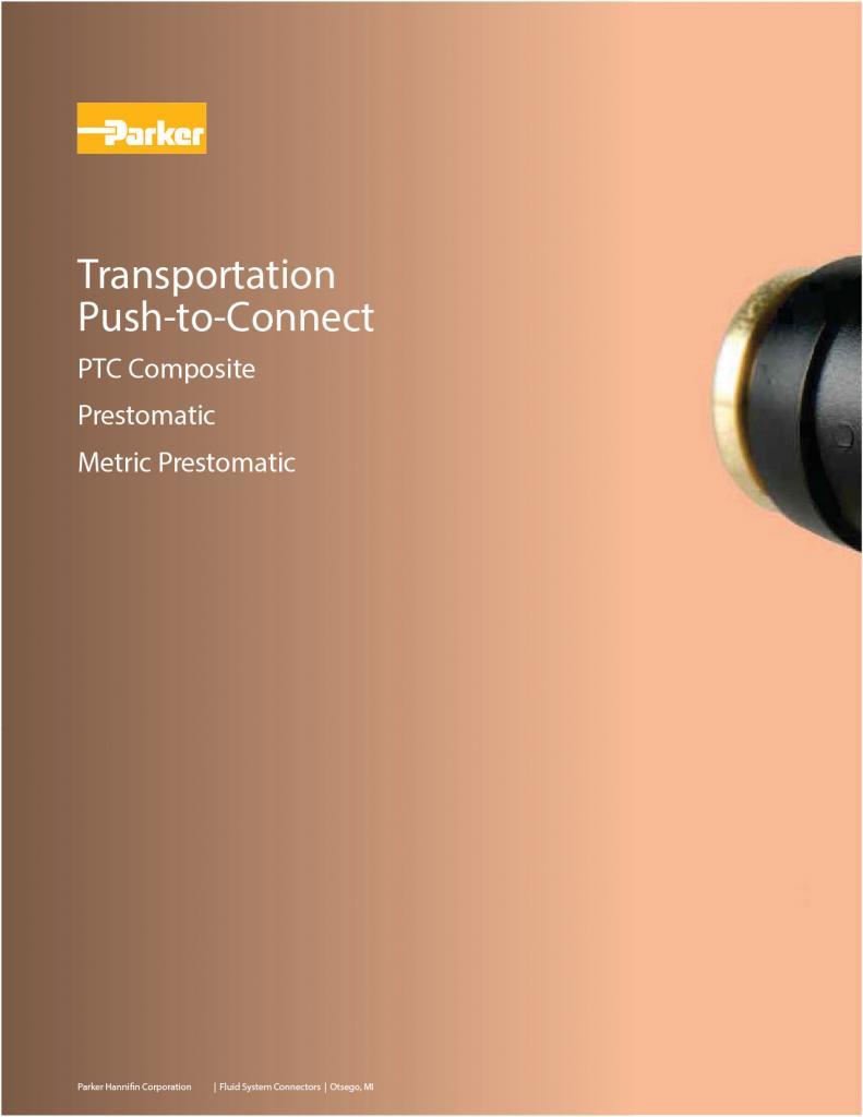 Parker Brass Transportation PTC Fittings 3501E Catalog