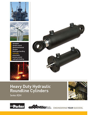Parker Hydraulic RDH Series Heavy Duty Cylinders
