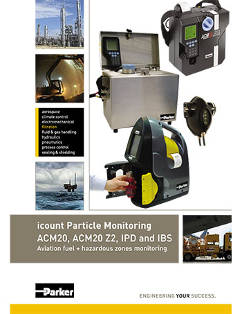 Parker icount Particle Monitoring